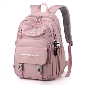 Bonito bolso escolar para estudiantes de color, mochila de doble hombro, bolsillos múltiples, mochila universitaria <span class=keywords><strong>barata</strong></span> al por mayor de fábrica - Product Image 3