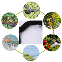 Vogelnetten van nylon, anti-vogelnet, beschermend, milieuvriendelijk, anti-vogelnetting voor gewassen, fruitbomen en bloemen.