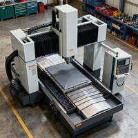 Centre d'usinage à portique multifonctionnel robuste GMC1213 220V (Système CNC BT50 unique personnalisable pour fraisage à portique)