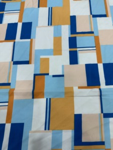 Tùy Chỉnh Hoa In <span class=keywords><strong>Elastane</strong></span> Poly Vải Siêu Mềm 100D Dệt <span class=keywords><strong>Polyester</strong></span> 4 Cách Căng Vải Cho Ăn Mặc - Product Image 5