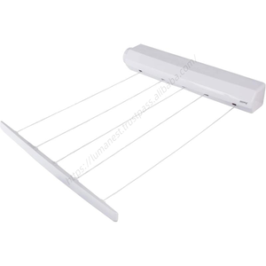 Corde à linge rétractable multifonctionnelle portable Yuou ZC-250429-25 pour extérieur, 18m de séchage, 5 lignes, en ABS et PP, vente en gros - Product Image 1