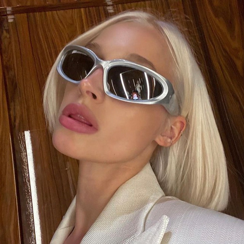 20896 New Punk Y2K Sunglasses Women Unique Sports Sun Glasses