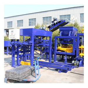 Erfolgreiche Ziegelproduktionsanlage in Mosambik mit Unserer Qt4-15s Betonstein-Produktionslinie - Product Image 5