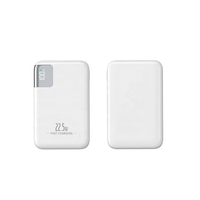 Nouvelle batterie externe mince et compacte 22,5 W PD 10000 mAh Chargeur portable Batterie de poche PowerBanks 20000 mAh Charge rapide Alimentation pour téléphone