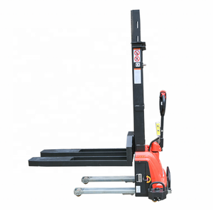 Heli Self Loading Stacker Electric Pallet Stacker Portable Forklift untuk Van Truk Peralatan Gudang Lithium Battery <span class=keywords><strong>Stackers</strong></span> - Product Image 1