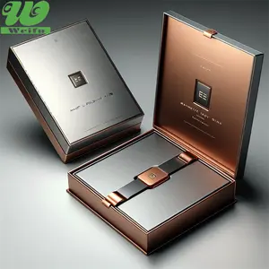Custom Magnet Magnetic Luxury Packaging Folding Paper Gift Box For Business