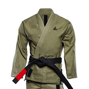 ชุดยูโด BJJ คุณภาพสูง น้ำหนักเบา ผลิตตามสั่ง สำหรับทุกเพศ (โพลีเอสเตอร์/คอตตอน) ระบายอากาศ แห้งเร็ว แบบเข็มเย็บ สำหรับศิลปะการต่อสู้ - Product Image 4