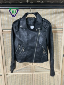 Cappotto <span class=keywords><strong>in</strong></span> pelle sottile di seconda mano giacca da uomo di buona qualità moda moda <span class=keywords><strong>abbigliamento</strong></span> <span class=keywords><strong>in</strong></span> balle vestiti usati per uomo e donna - Product Image 3