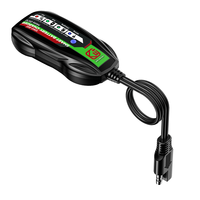 Pengisi Daya Cepat Kewig B12S 30W PD Dua Arah untuk Sepeda Motor, Tahan Air dengan Voltmeter, Dudukan Stang, Pengisi Daya Ponsel Motor