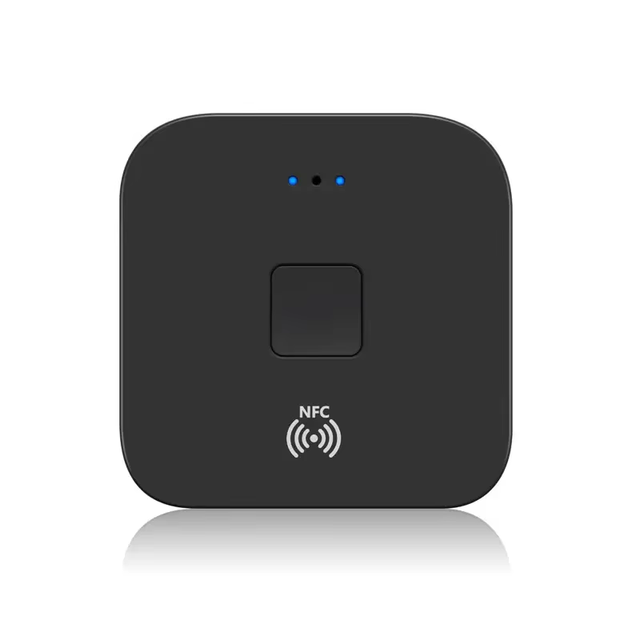 Blue-tooth 5.0 RCA Audio Receiver APTX LL 3.5mm 3.5 AUX Jack Music Wireless Adapter With Mic NFC For Car TV Speakers Auto ON/OFF