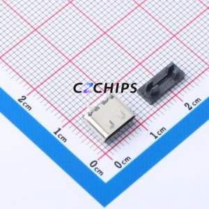 YTC-TC16T-33 USB Connector SMD Connector ( Connector Type: Type-C )( Gender: Female )( Mounting Type: Vertical Mount ) - Product Image 1