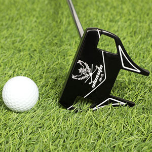 कारखाने की थोक बिक्री कम कीमत में गोल्फ मैलेट पटर, जस्ता मिश्र धातु cnc राइट ओम कस्टम गोल्फ क्लब हेड - Product Image 1