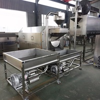 Ligne de production automatique multifonctionnelle de beurre de cacahuète et de tahini au sésame avec des machines de transformation laitière pour fruits et légumes