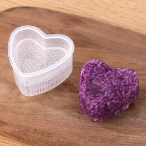 LOW quantité minimale de commande Forme animale Mignon DIY Déjeuner Bento Enfants <span class=keywords><strong>Sushi</strong></span> Maker Food Grade Plastic Rice Ball Mold Set for Kids - Product Image 4