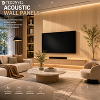 Paneles Decorativos de Fieltro de Fibra para Reducción de Ruido, Paneles Acústicos Absorbentes de Sonido para Decoración de Interiores de Oficinas y Hoteles