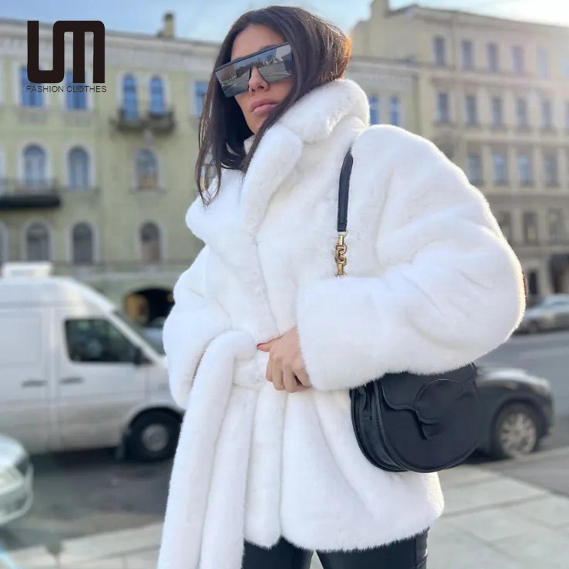 Liu Ming, оптовая продажа, хорошее качество, Новое поступление, женские толстые зимние теплые пальто с длинным рукавом, большие размеры 2XL из искусственного меха