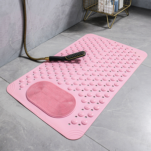 Alfombrilla <span class=keywords><strong>de</strong></span> <span class=keywords><strong>ducha</strong></span> <span class=keywords><strong>de</strong></span> <span class=keywords><strong>PVC</strong></span> extralarga moderna, resistente al desgaste y al agua, diseño antideslizante para drenaje, suelo <span class=keywords><strong>de</strong></span> vinilo para duchas - Product Image 3