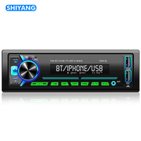 Reproductor de Audio Mp3 para coche, dispositivo de Radio desmontable profesional de alta calidad, con pantalla Lcd de 12v, con USB