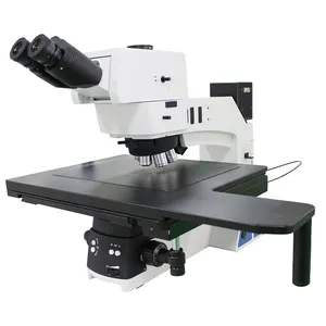 Microscope métallurgique d'inspection industrielle FPD à semi-conducteur transmis et réfléchi trinoculaire BS-4060TRF de BestScope