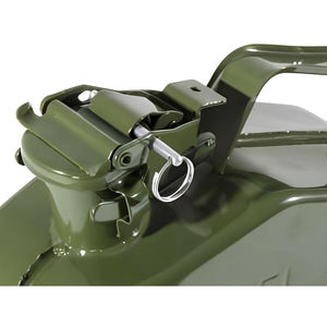 Recipiente metálico rectangular Carvel 230x120x330mm con tapa de seguridad, 5lt - Product Image 2