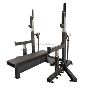 Équipement de gymnastique personnalisé Compétition Rack Combo Rack Powerlifting Rack Avec <span class=keywords><strong>Banc</strong></span> - Product Image 6