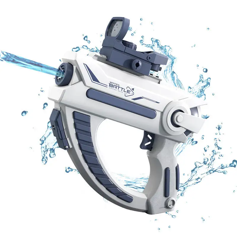 Spazio esterno elettrico pistola ad acqua giocattolo estate automatica potente pistola ad acqua per bambini Blaster piscina giocattolo di tiro