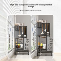 Étagère de cuisine murale en métal pour évier, support de rangement pour vaisselle, compatible lave-vaisselle, anti-poussière, multifonctionnel, égouttoir moderne