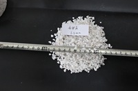 Fournisseur d'usine, gravier rond naturel de jardin, blanc neige, galets, en vente