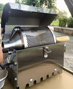 เครื่องคั่วกาแฟขนาดเล็กสำหรับมือใหม่ 100 กรัม - 400 กรัม เครื่องคั่วกาแฟไฟฟ้าไร้ควันสำหรับใช้ในบ้าน 300 กรัม - Product Image 3