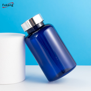 Hộp Đựng Thuốc Bằng Nhựa 200Ml, Chai Màu Xanh 200cc Với Nắp Lật - Product Image 3