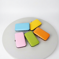 Ensemble de coupe-ongles 7 pièces couleur bonbon, moulé sous pression et poli, pour manucure et pédicure complète, cadeau publicitaire transfrontalier