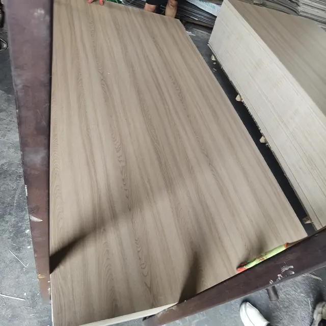 Best quality of 4x8 4x9 18mm E0 glue commercial melamine marine plywood melamine faced plywood