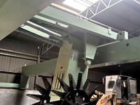 Retourneur de compost industriel sur roues pour les grandes usines d'engrais