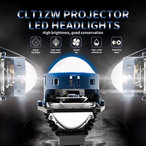 Chenlang 3インチBi LEDプロジェクターレンズカーヘッドライトH4 H7 9005 9006自動レトロフィット電球スーパーブライトHi/<span class=keywords><strong>Lo</strong></span>ビームBi LEDプロジェクター - Product Image 2