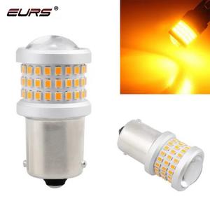 EURS New 1157 Ampoules de feux de freinage LED en céramique 6000K 2016 69SMD Highlights T20 PY21W Traffic Turn Signal Compatible 1156 7440 7443 - Product Image 4