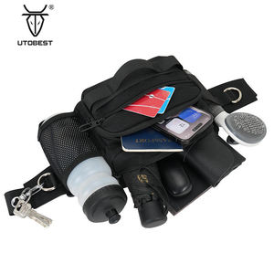 Orta kapasiteli elastik bel köpek yürüyüş çantası sınır ötesi açık spor şartları fermuar kapatma patlamaya dayanıklı köpek zinciri - Product Image 3