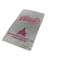 Étiquettes tissées personnalisées de haute qualité, écologiques, fabriquées directement en usine, pliables d'un côté, pour vêtements, sacs, chaussures