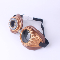 Lunettes de soudage Steampunk pour hommes, Style victorien rétro, lunettes d'halloween