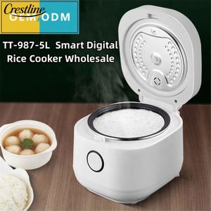 Olla Arrocera Elegante y Funcional de 5L con Pantalla Táctil para el Hogar y Hoteles, Función Baja en Azúcar, con Ollas Portátiles - Product Image 2