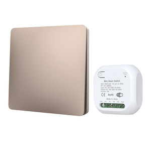 Mini interrupteur mural intelligent 10A RF433 240V 1 voie à commande tactile avec couvercle en plastique Fabriqué en Chine - Product Image 3