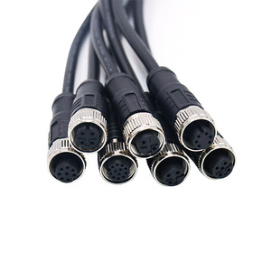 Waterdichte Connector Mannelijke Vrouwelijke Sensor Connector Luchtvaart Bedrading 2 3 4 5 6 8 12 17pin - Product Image 1