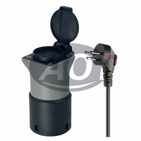 Adaptateur de charge/décharge AOTAI V2L Type 2 vers prise israélienne 110-250V 16A pour ZEEKR X/001