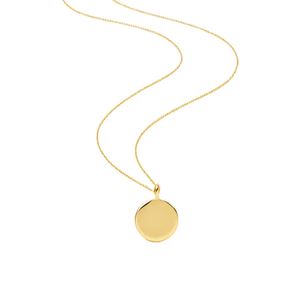 Collier rond en acier inoxydable gravé personnalisé, <span class=keywords><strong>nom</strong></span>, initiales ou date, étanche, hypoallergénique, cadeau tendance - Product Image 1