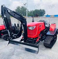 Tracteur à chenilles pour rizières 25-140HP 80HP100HP chargeuse à godet amphibie à chenilles Benne basculante labour noyau de pompe de tonte