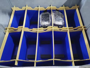 नरम पेय ग्लास बोतल के लिए पीपी नालीदार शीट प्लास्टिक परत पैड - Product Image 6