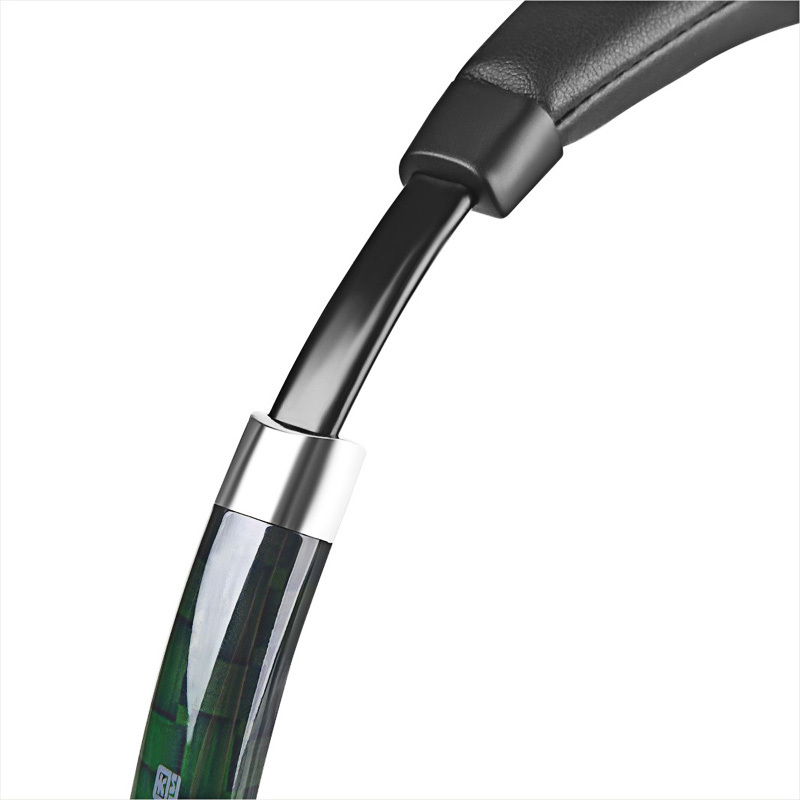 Casque de centre d'appel sur les écouteurs stéréo casque léger avec micro pour le bureau