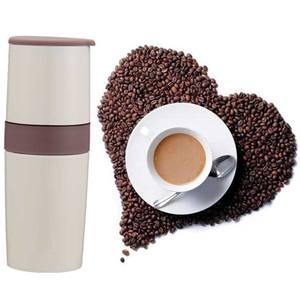 Molinillo de Café Manual Creativo de Acero Inoxidable con Muela de Cerámica, Filtro de Doble Capa, Diseño de Vacío, 200 ml, para Uso Doméstico - Product Image 2