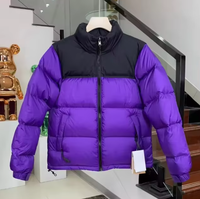Vestes d'hiver en duvet de qualité supérieure, vestes matelassées, vêtements d'extérieur pour hommes, vêtements de luxe de marque, veste avec logo pour hommes