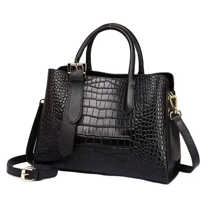 Buy Wholesale China Classics Crocodile Print Pu Leather Handbags