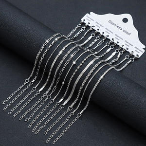 Groothandel modieuze en eenvoudige dameskettingarmbanden met elektrolytisch vergulde 18K gouden roestvrijstalen armbanden - Product Image 3